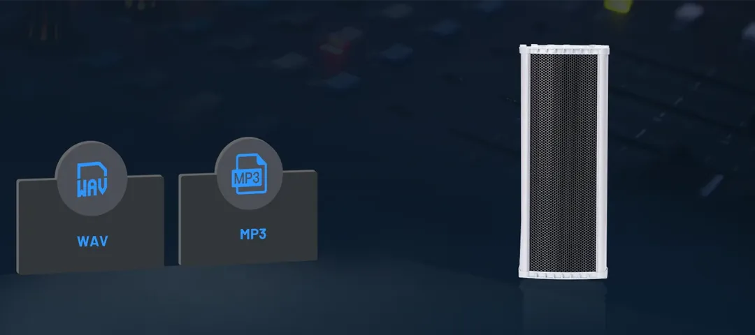 防水音柱音訊效能