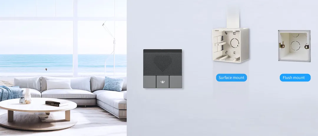 BA10迷你雙向對講終端 BA10迷你雙向對講終端