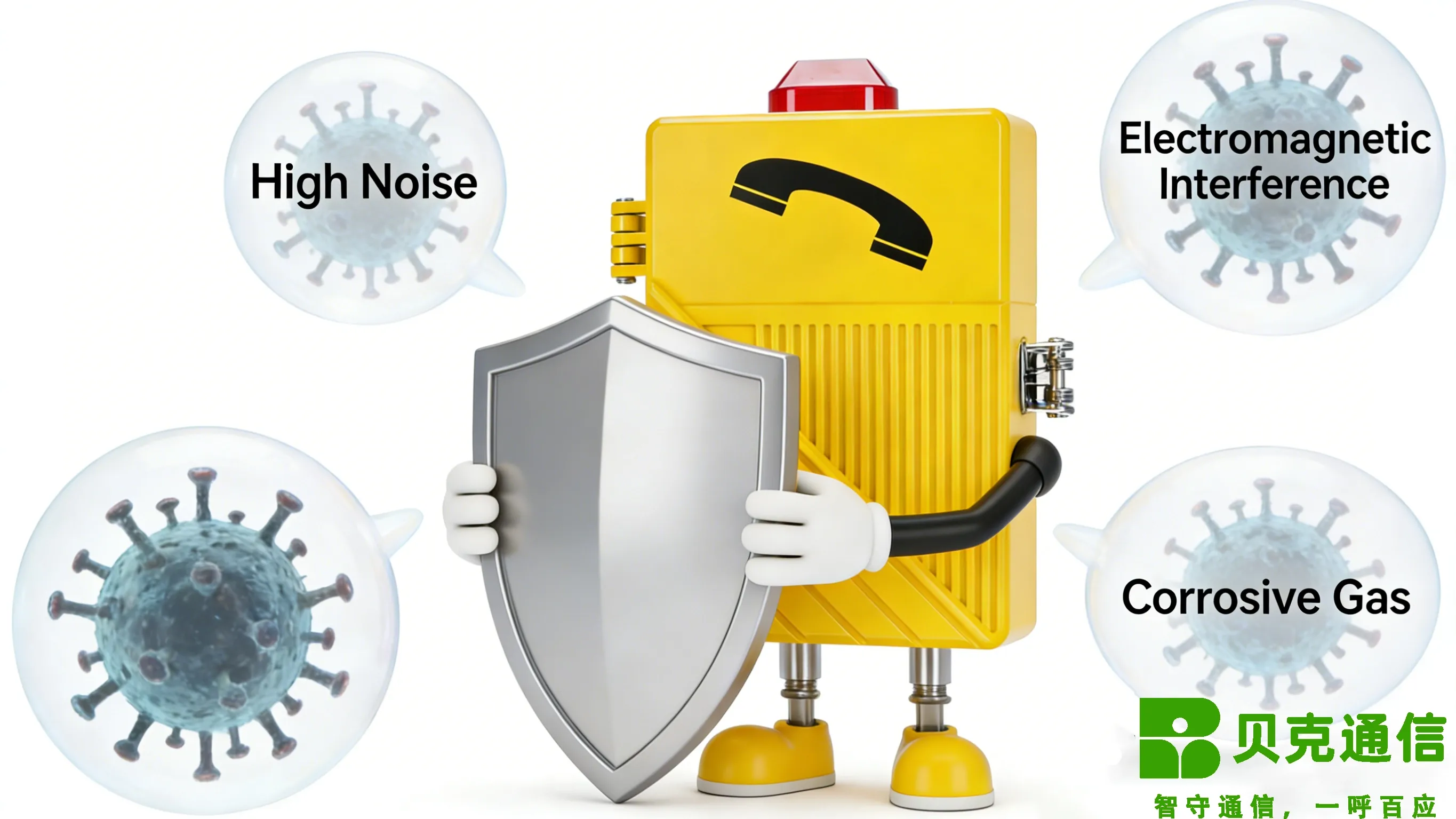 防爆廣播站：貝克通信守護企業安全通訊的“生命線”
