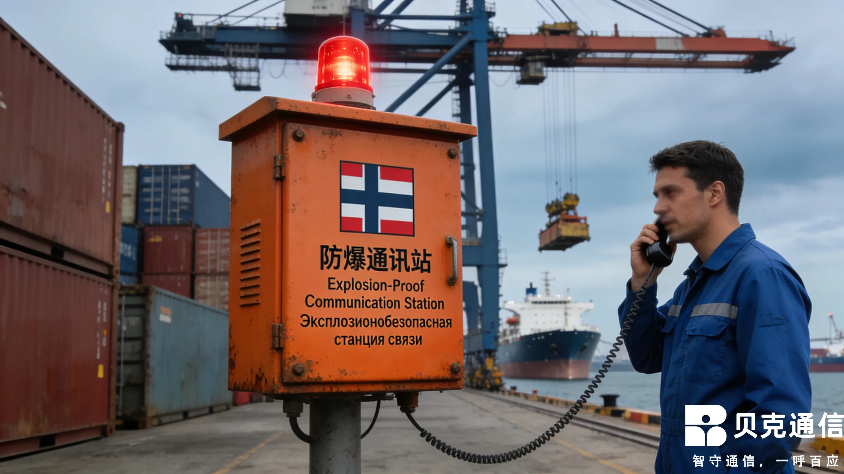 防爆擴音呼叫話站支援多國語言應用