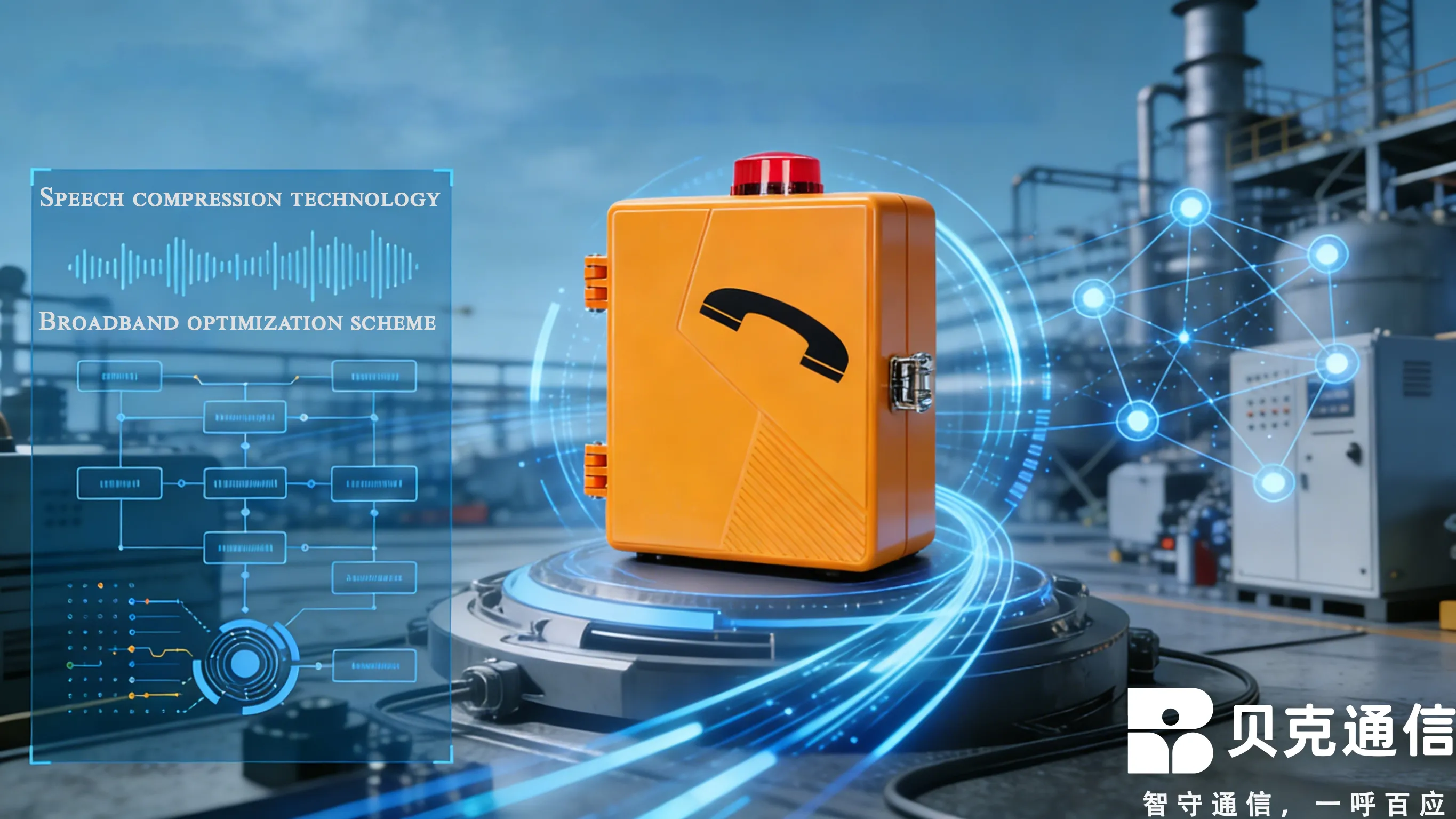工業電話中的語音壓縮算法和帶寬優化