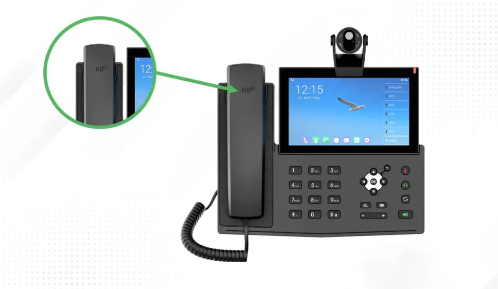 IP Phone with HD Voice Support 