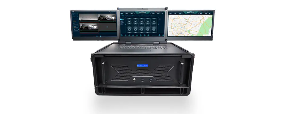 三螢幕緊急指揮箱